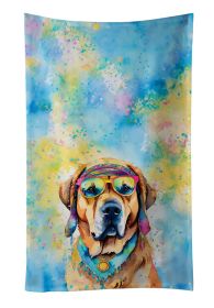 Mastiff Hippie Dawg Kitchen Towel Dish Cloths Guest Hand Towel Decorative Bathroom Towel for Face,Tea, Dishcloth, Kitchen and Bath