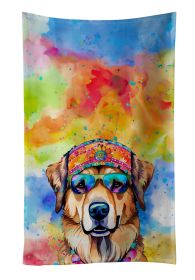 Hippie Dawg Kitchen Towel Dish Cloths Guest Hand Towel Decorative Bathroom Towel for Face,Tea, Dishcloth, Kitchen and Bath